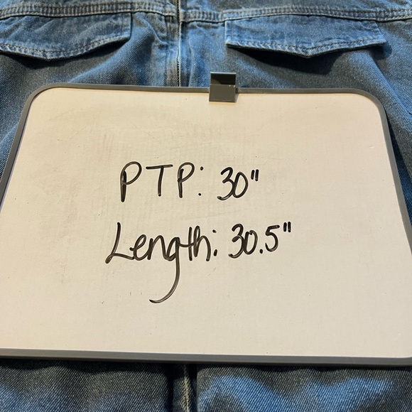 Sleeveless denim vest with hood - Picture 5 of 5